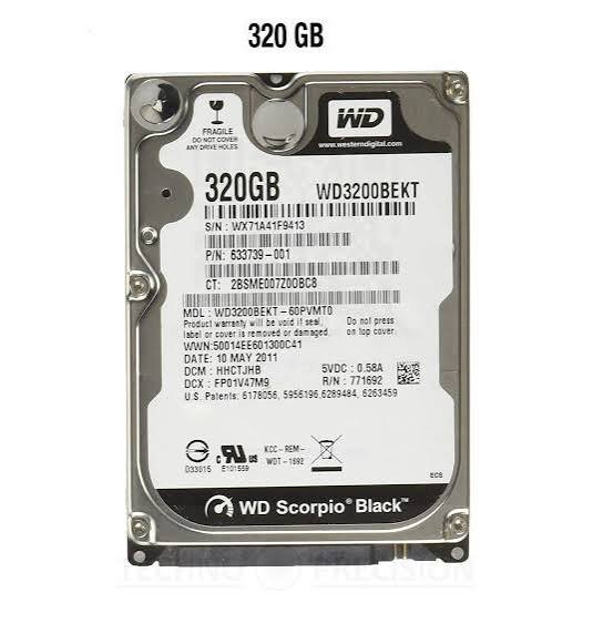 320 GB Hard Drive